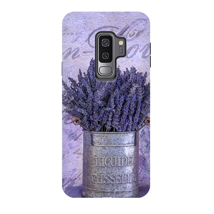 Galaxy S9 plus StrongFit Lavender Bouquet In Tin Can by Andrea Haase