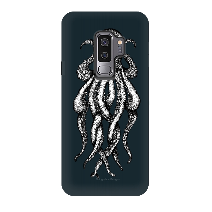 Galaxy S9 plus StrongFit Octopus 1 by Gringoface Designs