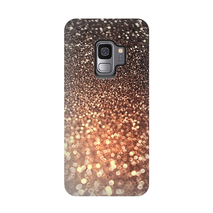 Galaxy S9 StrongFit Cappuccino Glitter by  Utart