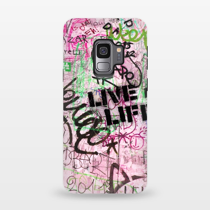 Galaxy S9 StrongFit Graffiti Writing Live Live by Andrea Haase