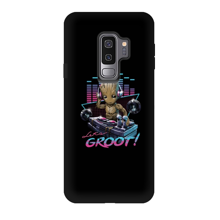 Galaxy S9 plus StrongFit Let's Groot by Vincent Patrick Trinidad