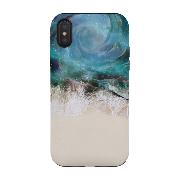 iPhone Xs / X StrongFit Sea Vortex by Creativeaxle
