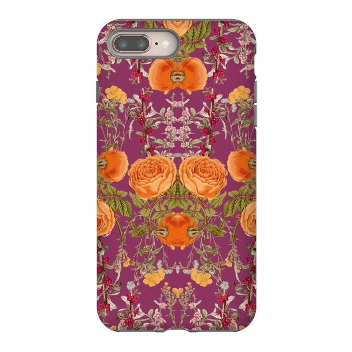 iPhone 7 plus StrongFit Vibrant Botanic by Zala Farah