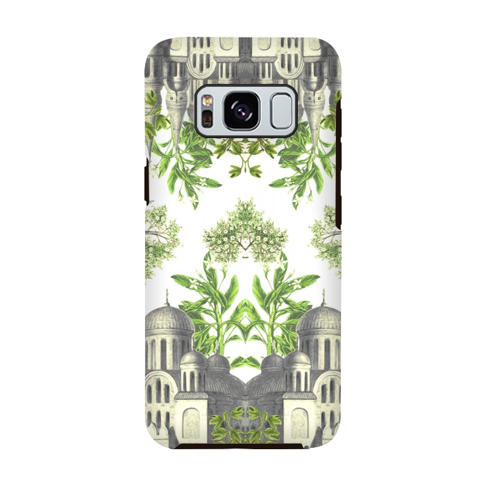 Galaxy S8 StrongFit Botanical Castle by Zala Farah