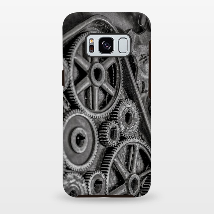 Galaxy S8 plus StrongFit Steampunk Gear by Andrea Haase