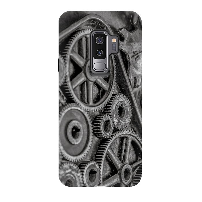 Galaxy S9 plus StrongFit Steampunk Gear by Andrea Haase