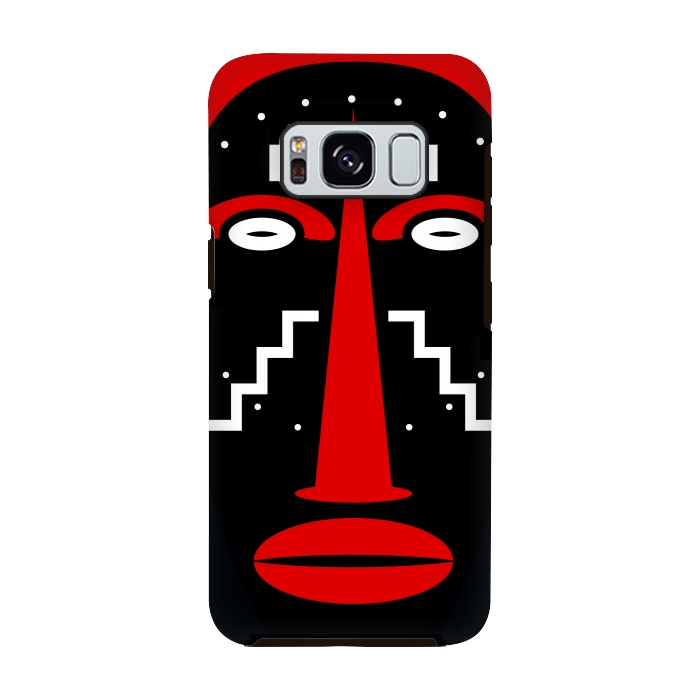 Galaxy S8 StrongFit Ligbi tribal Mask by TMSarts