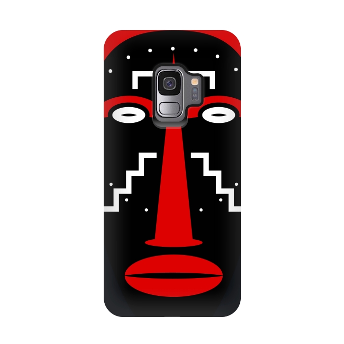 Galaxy S9 StrongFit Ligbi tribal Mask by TMSarts