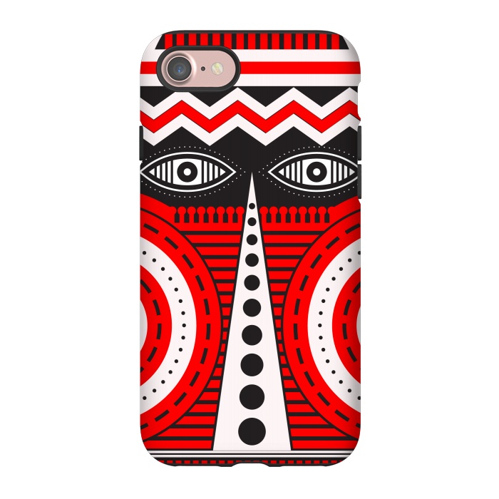 iPhone 7 StrongFit illuminati tribal mask by TMSarts