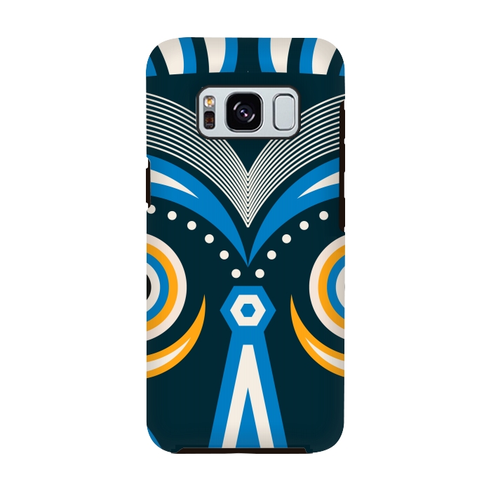 Galaxy S8 StrongFit lulua tribal mask by TMSarts