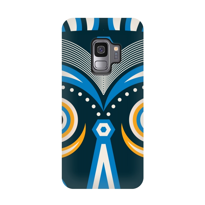 Galaxy S9 StrongFit lulua tribal mask by TMSarts