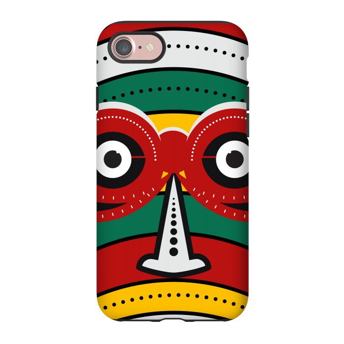 iPhone 7 StrongFit totem tribal mask by TMSarts