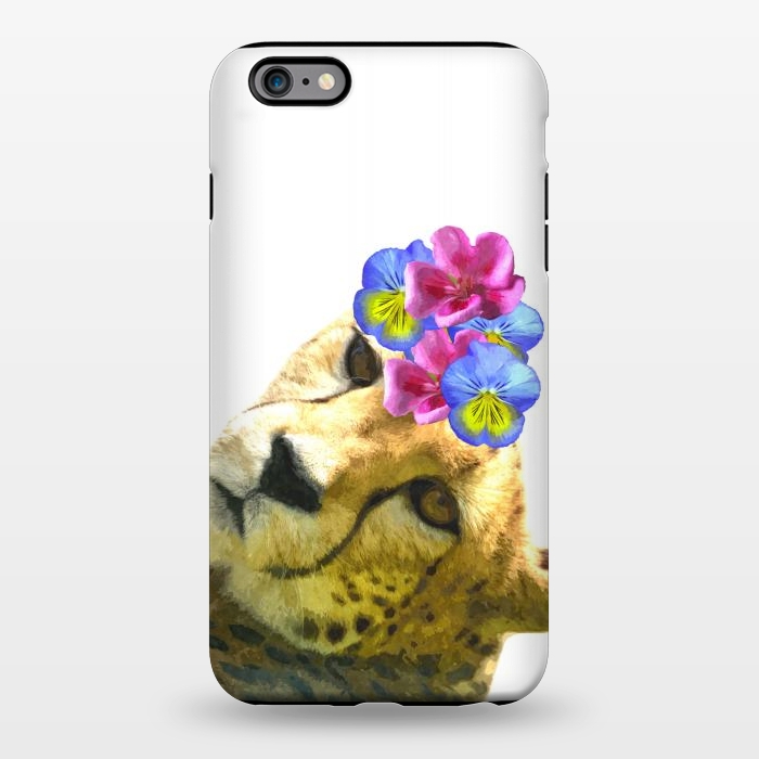 iPhone 6/6s plus StrongFit Cute Cheetah by Alemi
