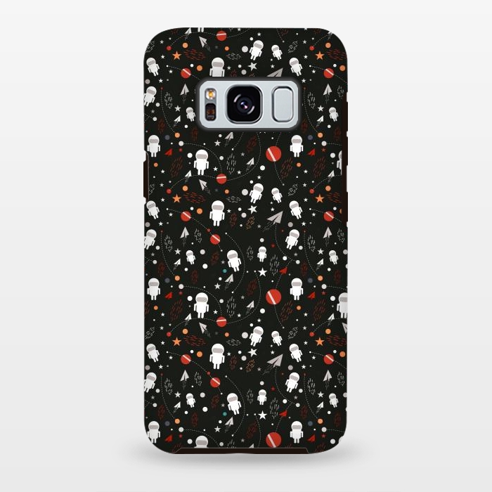 Galaxy S8 plus StrongFit cartoon space pattern by TMSarts
