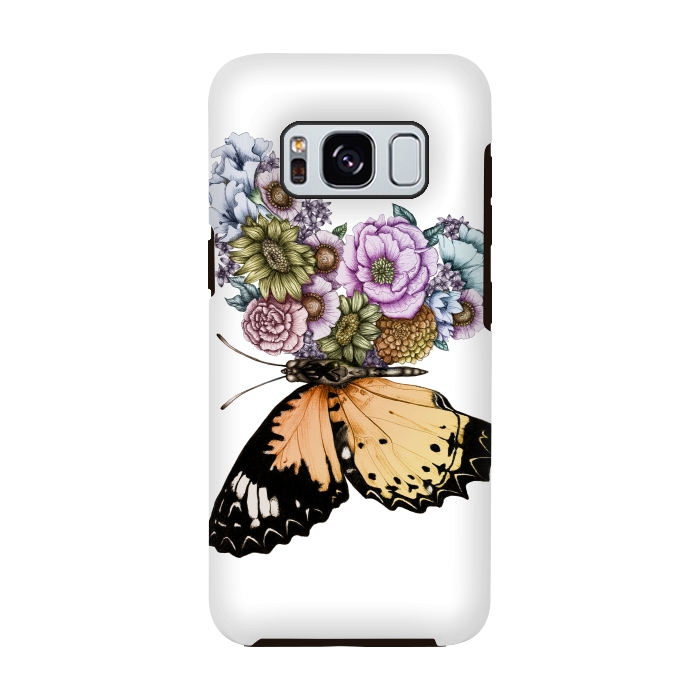 Galaxy S8 StrongFit Butterfly in Bloom II by ECMazur 