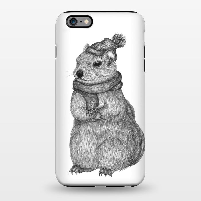 iPhone 6/6s plus StrongFit Chilly Chipmunk by ECMazur 
