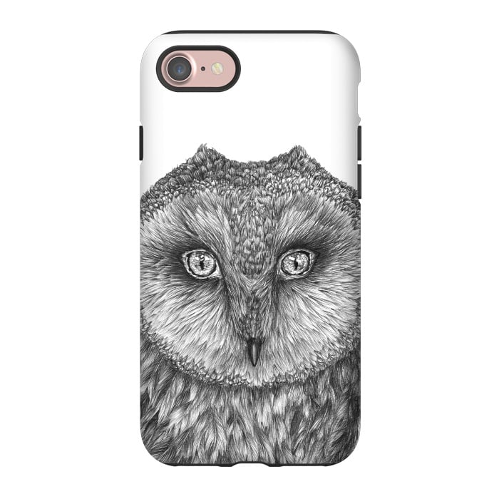 iPhone 7 StrongFit Little Barn Owl by ECMazur 