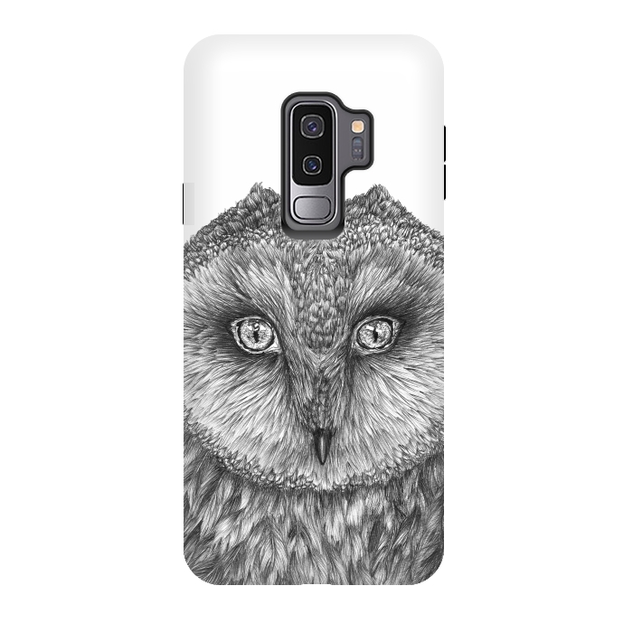 Galaxy S9 plus StrongFit Little Barn Owl by ECMazur 