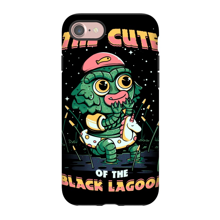 iPhone 7 StrongFit Cute of the black lagoon! by Ilustrata