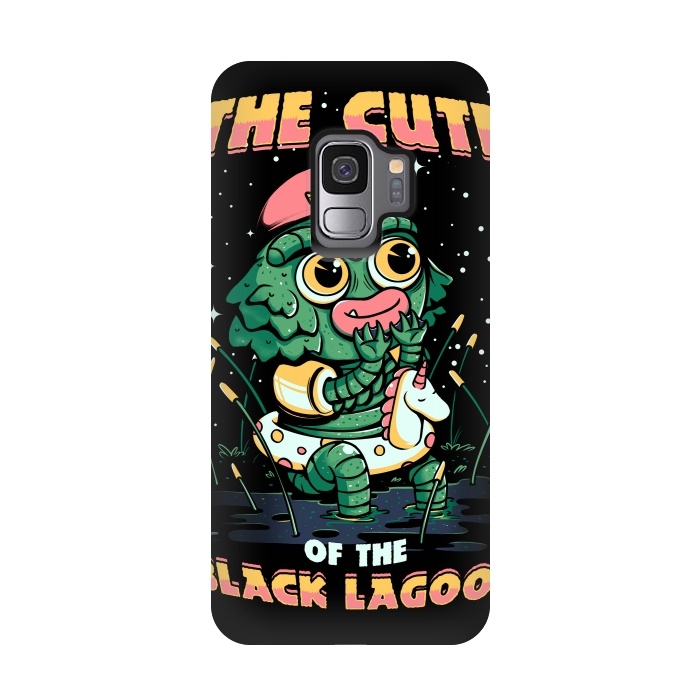 Galaxy S9 StrongFit Cute of the black lagoon! by Ilustrata