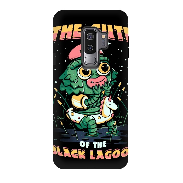 Galaxy S9 plus StrongFit Cute of the black lagoon! by Ilustrata