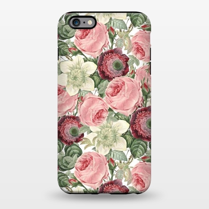 iPhone 6/6s plus StrongFit Pastel Vintage Roses Pattern by  Utart