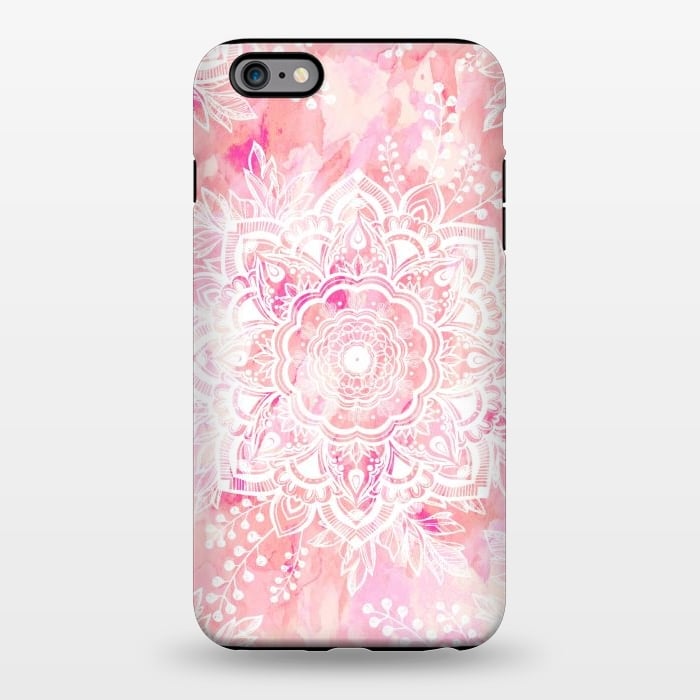 iPhone 6/6s plus StrongFit Queen Starring of Mandalas-Rose by ''CVogiatzi.