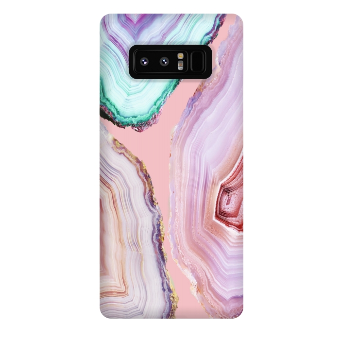 Galaxy Note 8 StrongFit Mineral Agates #Glam collection by ''CVogiatzi.
