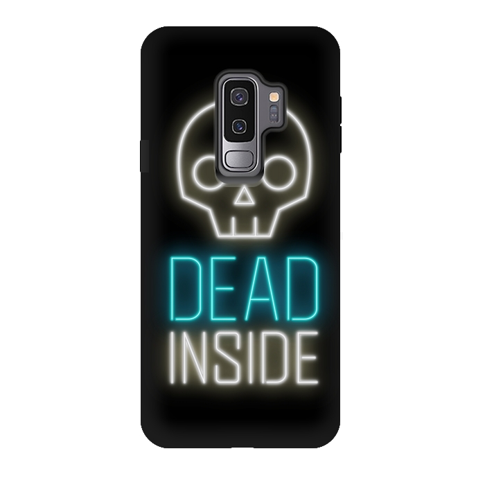 Galaxy S9 plus StrongFit Dead inside by Laura Nagel