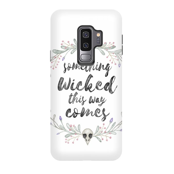 Galaxy S9 plus StrongFit Something wicked by Laura Nagel