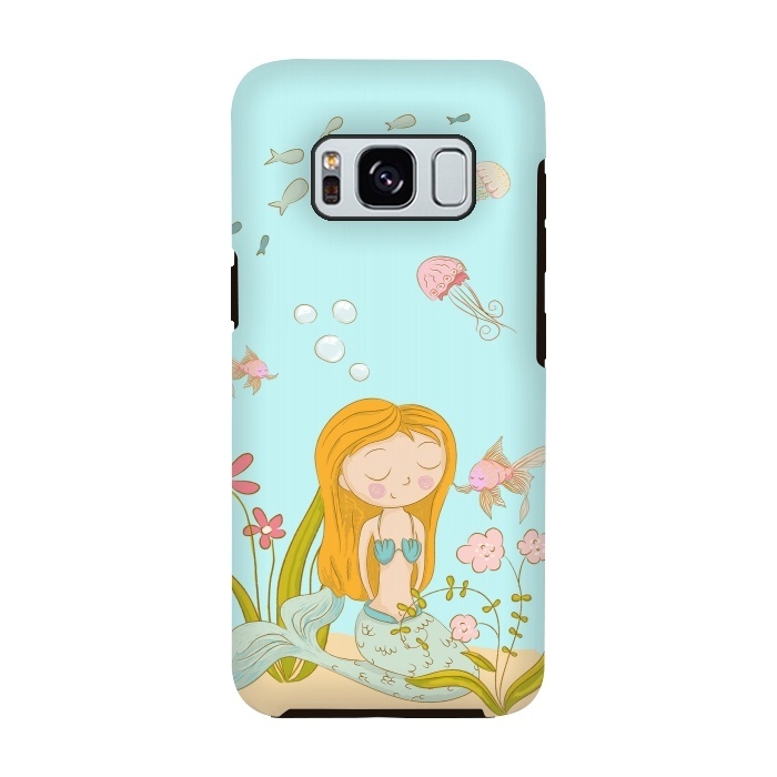 Galaxy S8 StrongFit Little Mermaid by  Utart