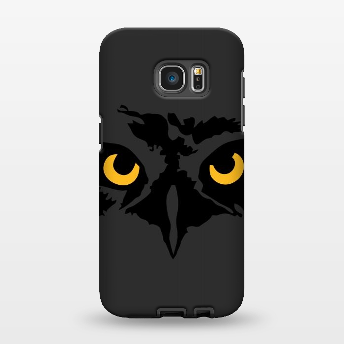 Galaxy S7 EDGE StrongFit Dark Owl by Majoih