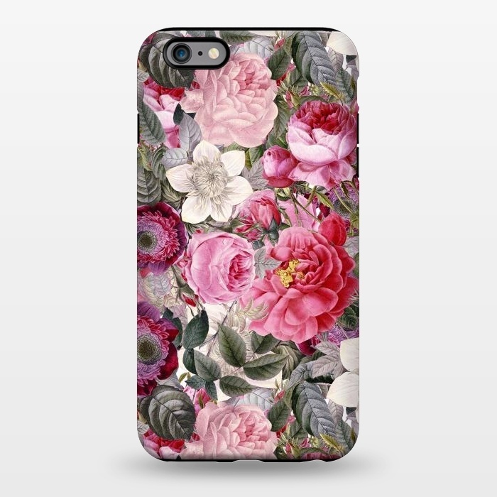 iPhone 6/6s plus StrongFit Luxuriantly Vintage Flower Pattern by  Utart