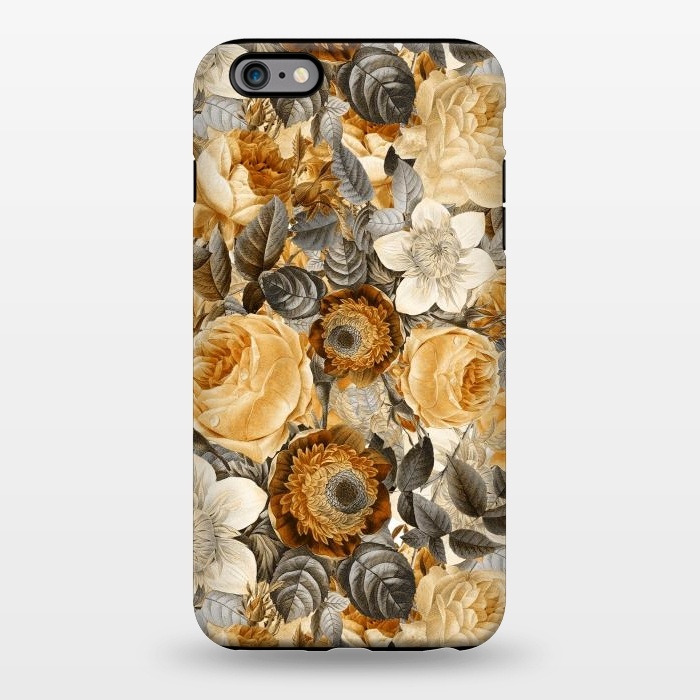 iPhone 6/6s plus StrongFit luxuriantly gold vintage floral pattern by  Utart