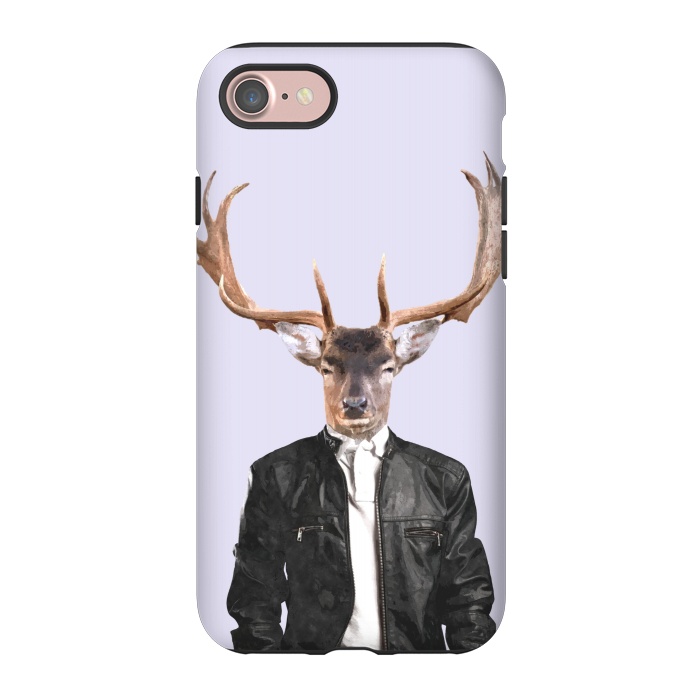 iPhone 7 StrongFit Fashionable Deer Illustration by Alemi