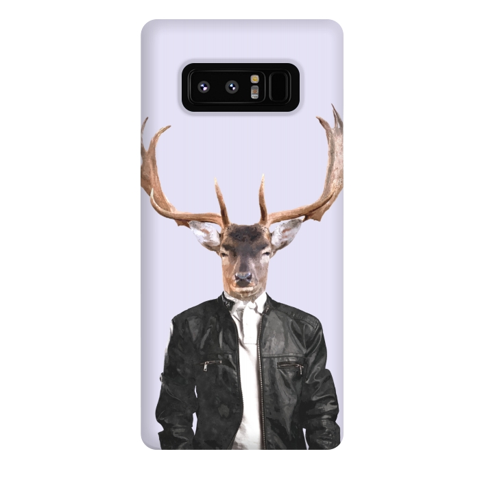 Galaxy Note 8 StrongFit Fashionable Deer Illustration by Alemi