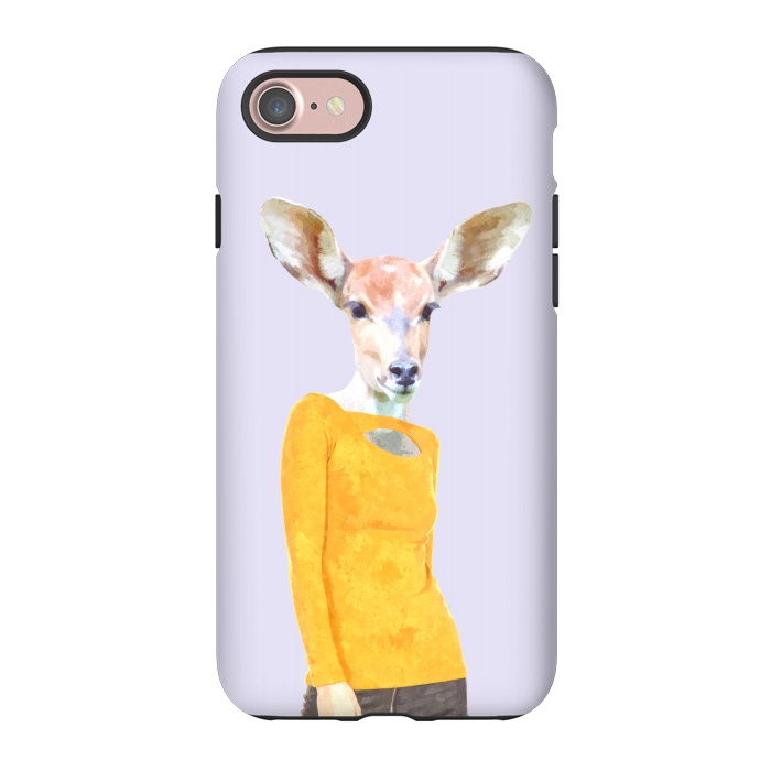 iPhone 7 StrongFit Fashionable Antelope Illustration by Alemi
