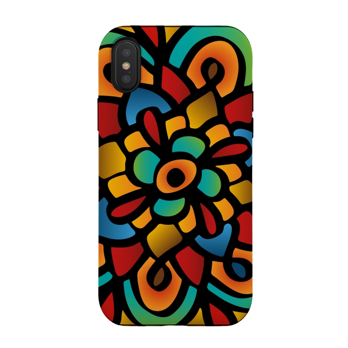 iPhone Xs / X StrongFit Tiffany Glass by Majoih