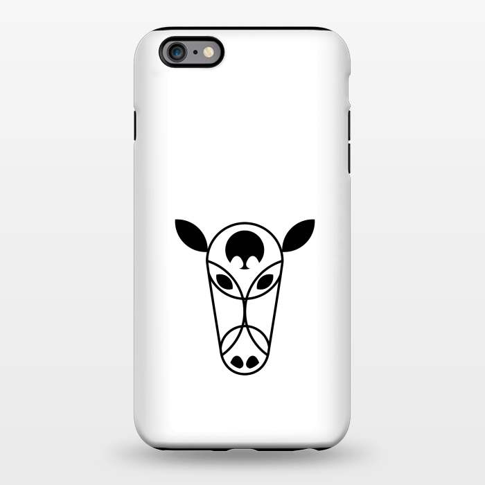 iPhone 6/6s plus StrongFit Bull Head by TMSarts