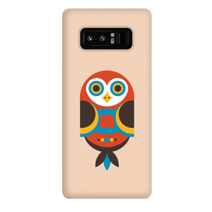 Galaxy Note 8 StrongFit abstract Owl by TMSarts
