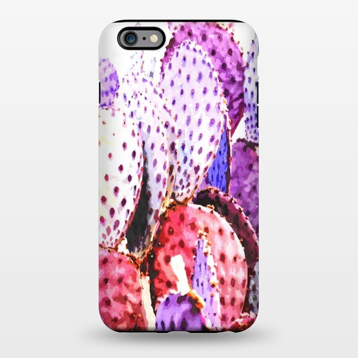 iPhone 6/6s plus StrongFit Purple Cactus Illustration by Alemi