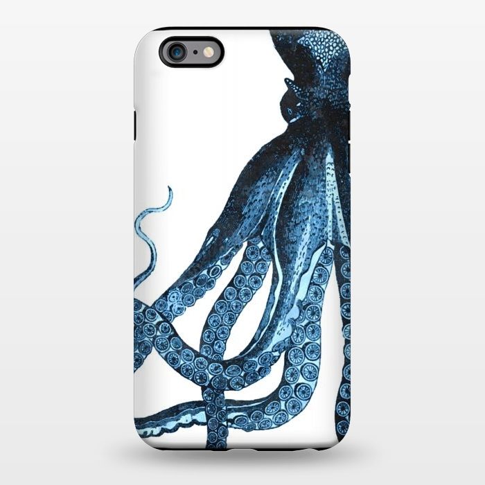 iPhone 6/6s plus StrongFit Blue Octopus Illustration by Alemi