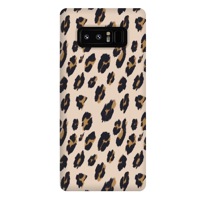 Galaxy Note 8 StrongFit B&B Leopard Design by Joanna Vog