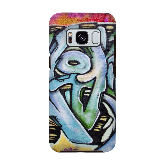 Galaxy S8 StrongFit Cool Graffiti Street Art 2 by Andrea Haase
