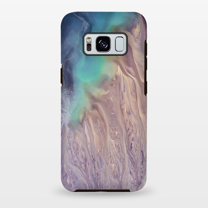 Galaxy S8 plus StrongFit Colour Storm Illusion by Joanna Vog