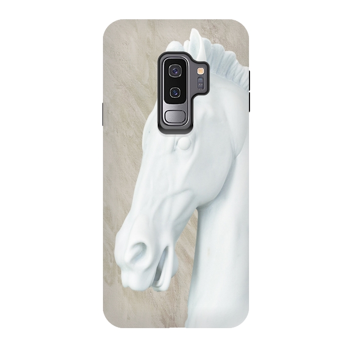Galaxy S9 plus StrongFit Ancient Sculpture Horse Decor  by Joanna Vog
