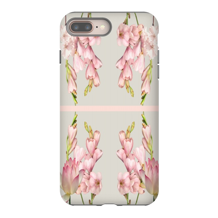 iPhone 7 plus StrongFit Pink Aura Design by Joanna Vog