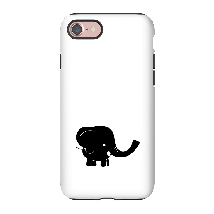 iPhone 7 StrongFit Cute elephant cartoon by TMSarts