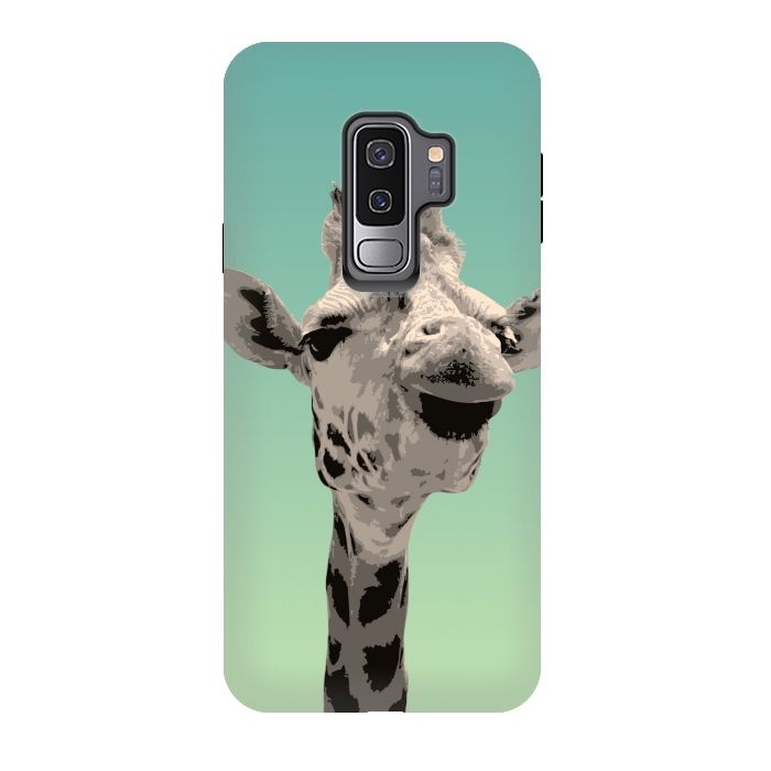 Galaxy S9 plus StrongFit Giraffe by Mangulica