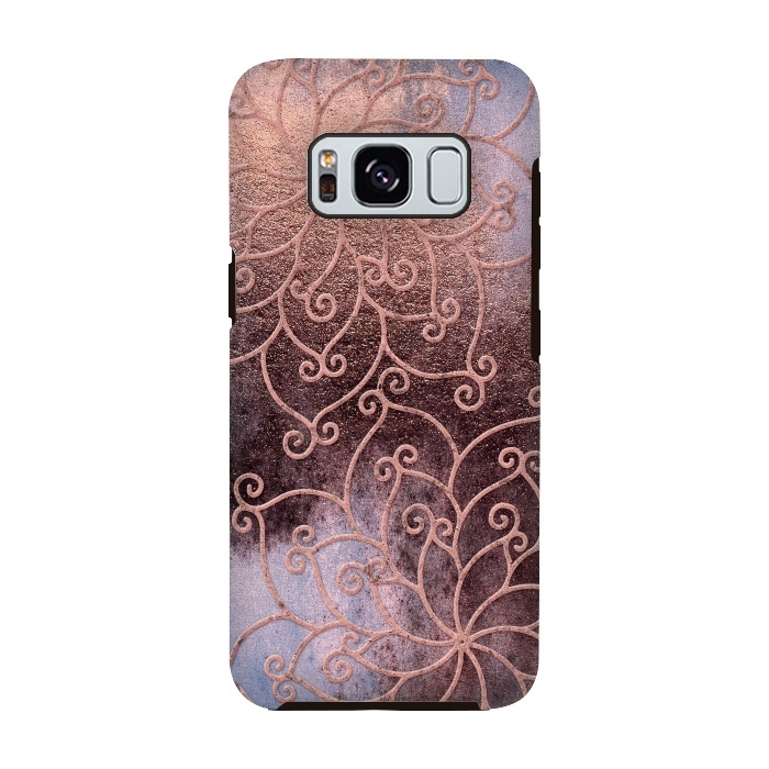 Galaxy S8 StrongFit Pink Sundown by  Utart